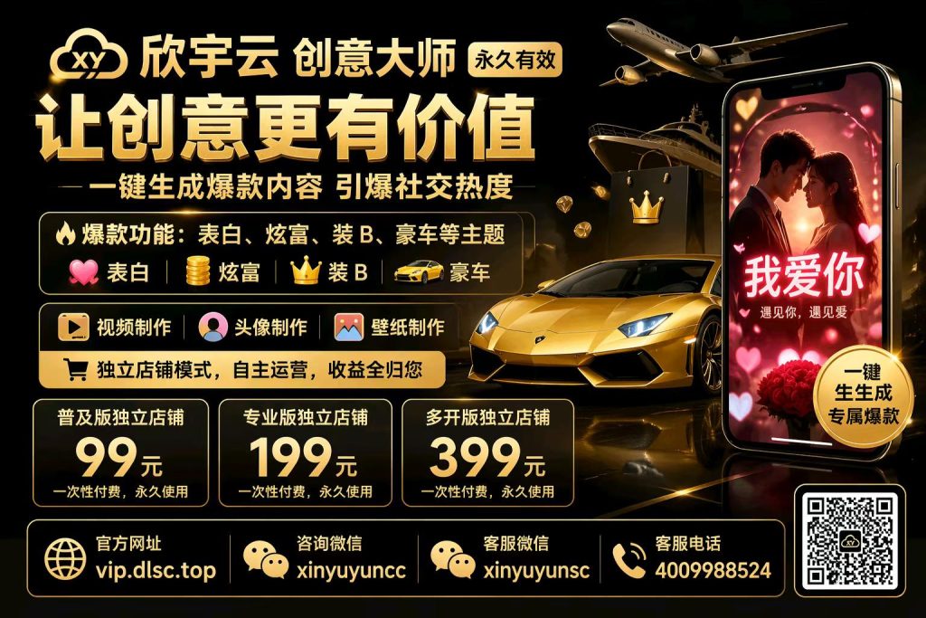 图片[3]-欣宇云创意大师：一次付费，永久解锁爆款内容创作！-欣宇云博客
